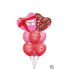 Bukiet 1660 Have a Sweet Valentine's Day! Qualatex #16654 57055-6